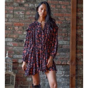 Flower Fields Mini Dress Free People